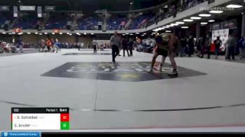 182 lbs Champ. Round 1 - Gustav Schreiber, Normal West vs Scott Snyder, Collinsville
