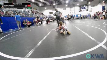 49 lbs Consi Of 8 #1 - Slate Pinson, Elgin Wrestling vs Kyren Hiracheta, Carl Albert