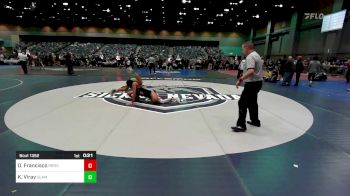 157 lbs Consi Of 16 #1 - Diego Francisco, Rio Rancho vs Kaleb Viray, Slam Academy