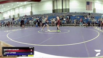 113 lbs Cons. Round 5 - Matthew Quigley, MI vs Logan Letner, OH