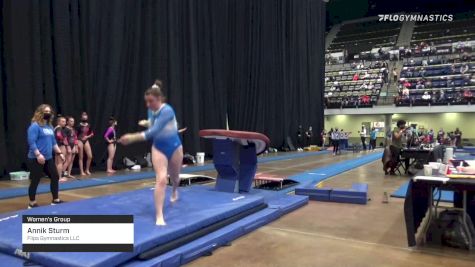Annik Sturm - Women's Group, Flips Gymnastics LLC - 2021 Women's Xcel Region 4 Championships