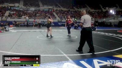 D1-185 lbs Quarterfinal - Elena Windham, Marana vs Chloe Gatrost, Centennial