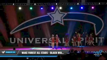 Wake Forest All Stars - Black Wolves [2021 L4 Junior - D2 Day 2] 2021 Universal Spirit-The Grand Championship