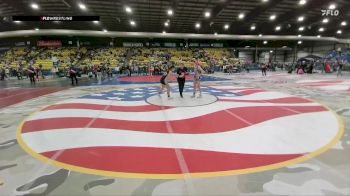 106 lbs Cons. Round 3 - Waniyetu Birdshead, Tatanka Tuff vs Lucia Cheverie, Dickinson Wrestling Club