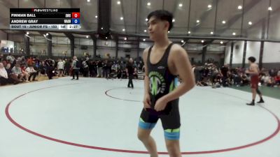 Junior FS - 150 lbs Champ. Round 1 - Naman Verma, Pennsylvania vs Devon Mayo, Camas Wrestling Club