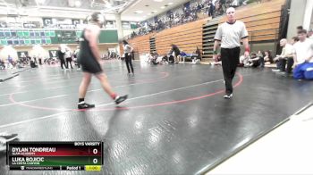 190 lbs Cons. Round 7 - Dylan Tondreau, Slam Academy vs Luka Bojicic, La Costa Canyon