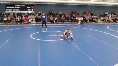 50-54 lbs 1st Place Match - Wylder Misener, Elm Creek Wrestling Club vs Carter McDaniel, Medicine Valley Wrestling Club