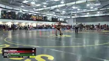 197 lbs Round 2 (8 Team) - Dylan Wellbaum, Adrian vs Beau Yineman, Wisconsin-Oshkosh