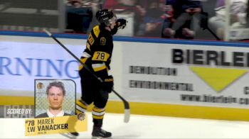 Marek Vanacker Scores OHL-Leading 15th Goal Of The Season On the Power Play