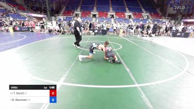 94 lbs Rnd Of 32 - Thomas Gorst, UT vs Bradley Bauman, OH