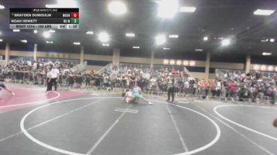 150 lbs Round Of 128 - Nate Vera, War Room Grappling vs Noah Sanchez, Gold Rush Wrestling