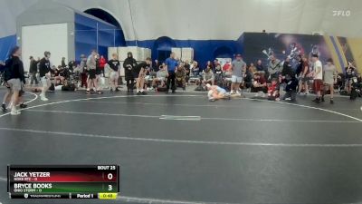 98 lbs Round 7 (8 Team) - Bryce Books, Ohio Storm vs Jack Yetzer, Noke RTC