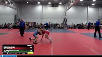 110 lbs Round 1 (4 Team) - Myles Burroughs, Apex vs Colten Jones, 84 Athletes
