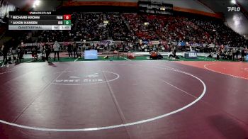 3A 98 lbs Quarterfinal - Richard Krohn, Parma vs Jaxon Hansen, Ririe