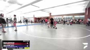 120 lbs Semifinal - Benjamin Levy, Patriot Elite Wrestling Club vs Sean Goffigan, Viking Wrestling Club