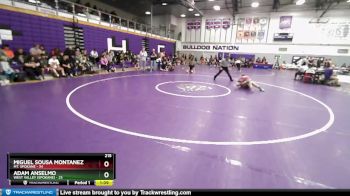 215 lbs Round Two - Adam Anselmo, West Valley (Spokane) vs Miguel Sousa Montanez, Mt. Spokane