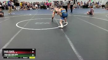 120 lbs Round 4 (8 Team) - Rafe Fonte, NJ Rams Wrestling vs Trevor Nielsen, Clinic Wrestling