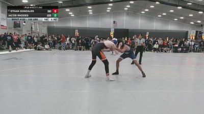 138 lbs Champ. Rd Of 16 - Ethan Gonzales, Deadshot Wrestling Club vs Jacob Rhodes, Golden Bears