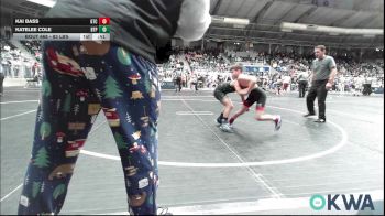 83 lbs Consolation - Kai Bass, Grove Takedown Club vs Katelee Cole, Tulsa Blue T Panthers