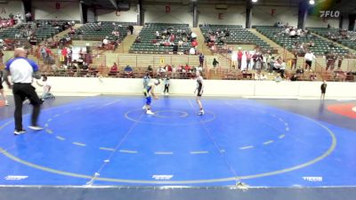 80 lbs Semifinal - Lilyana Wilson, The Storm Wrestling Center vs Cal Covelo, South Forsyth WAR Wrestling Club