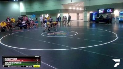 126 lbs Round 4 (6 Team) - Edward Radecki, Delaware vs Ryan Stusse, Nebraska Hangin` Loose