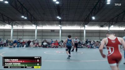 106 lbs Round 2 (4 Team) - Ezra Turner, Homedale Wrestling Club vs Tucker Farmer, Grangeville Youth Wrestling