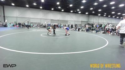 90 lbs Rr Rnd 1 - Andrea McNatt, Mat Union Misfits K-6 vs Makinley McNabb, Oklahoma Mafia Girls K-6