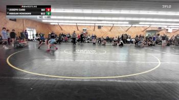 115 lbs Round Of 16 - Joseph Card, Whitney Point vs Keegan Roegiers, Macedon