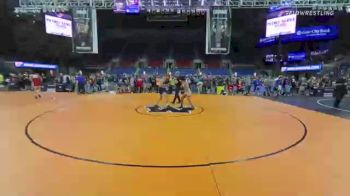 120 lbs Quarterfinal - Ruben Lorenzana, Ohio vs Tanner Frothinger, Idaho