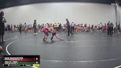 62 lbs Round 3 (10 Team) - Max St. John, Missouri Outlaws vs Jack Wachstetter, Backyard Brawlers Red