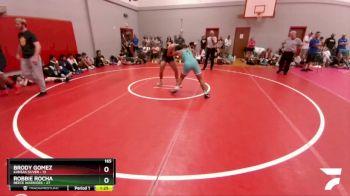 165 lbs Round 3 (6 Team) - Robbie Rocha, Reece Warriors vs Brody Gomez, Kansas Silver