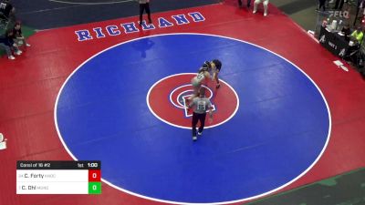 127 lbs Consi Of 16 #2 - Carma Forty, Knoch vs Caydence Ohl, Muncy