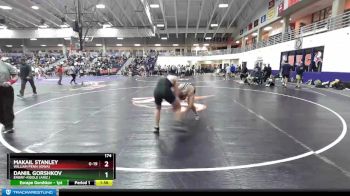 174 lbs Cons. Round 4 - Makail Stanley, William Penn (Iowa) vs Daniil Gorshkov, Embry-Riddle (Ariz.)