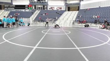 126 lbs Quarters - Mikey Castro, Jackson County vs Javi Vasquez, Seckinger