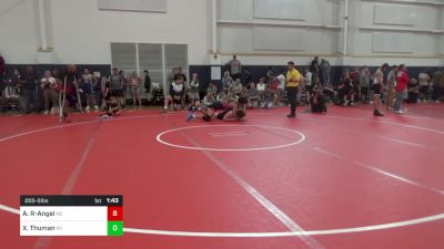 205-S lbs Consolation - Aaron Ruiz-Angel, NC vs Xavier `X` Thuman, NY