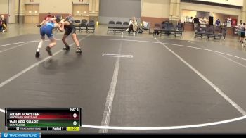 110 lbs Round 1 - Aiden Forister, Woodshed Wrestling vs Walker Share, Unattached