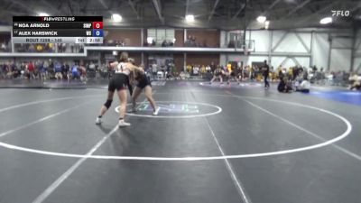 145 lbs 5th Place Match - Noa Arnold, Simpson vs Alex Harswick, Wartburg