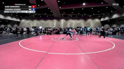 157 lbs Champ. Round 1 - Gabe Hernandez, Pennsylvania vs Cashman Downes, Rhode Island