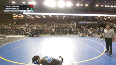 113 3A Quarterfinal - Pedro Spindola, Spanish River vs Bryan Morales, South Dade
