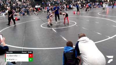 79-84 lbs Round 2 - Gracie Obermiller, HWA vs Harper Kracht, Bon Homme