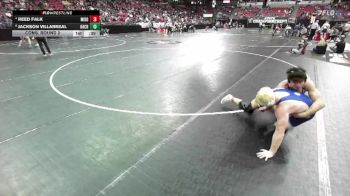 D1-190 lbs Cons. Round 2 - Jackson Villarreal, Oak Creek vs Reed Falk, Middleton