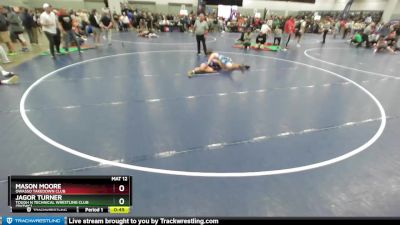 150 lbs Cons. Round 4 - Jagor Turner, Tough N Technical Wrestling Club (TNTWC) vs Mason Moore, Owasso Takedown Club