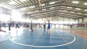 109 lbs Rr Rnd 4 - Zailey Lozano, Valley Bad Boys vs Amelia Rule, NM Wolf Pack