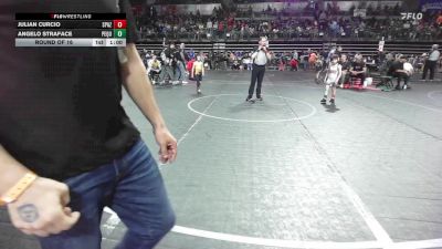 53 lbs Round Of 16 - Julian Curcio, Spazz Wrestling vs Angelo Straface, Pequannock