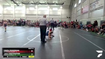 52 lbs Round 4 (8 Team) - Jace Strittmatter, ACES Of Diamonds vs Owen Zimmerman, U2 Upstate Uprising