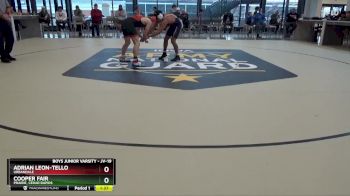 JV-19 lbs Round 4 - Cooper Fair, Prairie, Cedar Rapids vs Adrian Leon-Tello, Urbandale