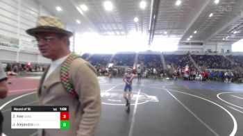 70 lbs Round Of 16 - Zayn Kee, Ganado WC vs Jason Alejandro, LV Bears WC