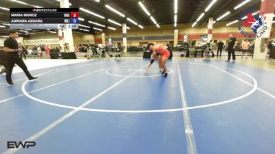 145 lbs Consi Of 4 - Maria Munoz, Takedown-City Wrestling vs Adriana Azuara, Militia Trained Mat Club