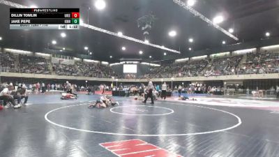 110 lbs Round Of 16 - Dillin Tomlin, Greenwich Township vs Jake Pepe, Kinnelon