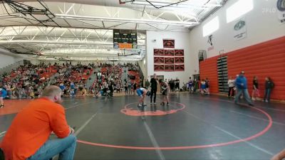 145-151 lbs Round 2 - Max Nieto, Worland Middle School vs Isaiah Leal, Lovell Middle School